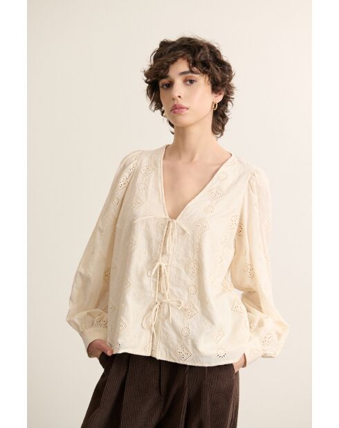 Blouse Betty écrue