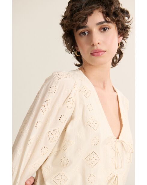Blouse Betty écrue