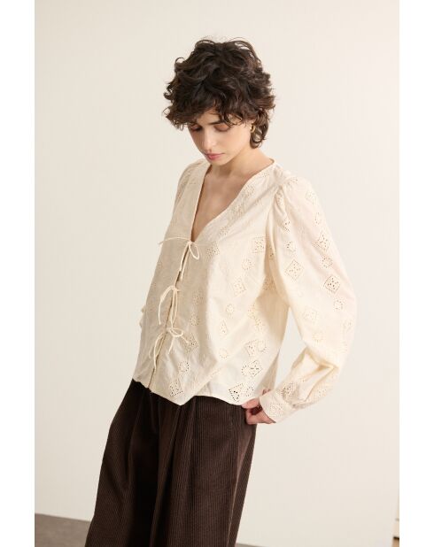 Blouse Betty écrue
