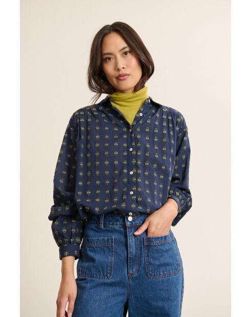Chemise Telma marine