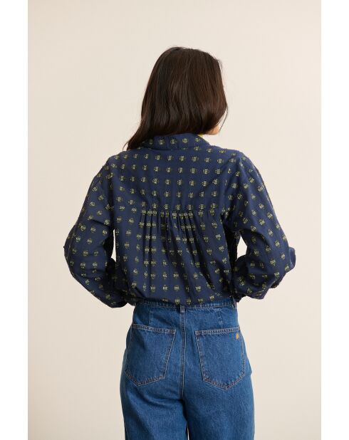 Chemise Telma marine