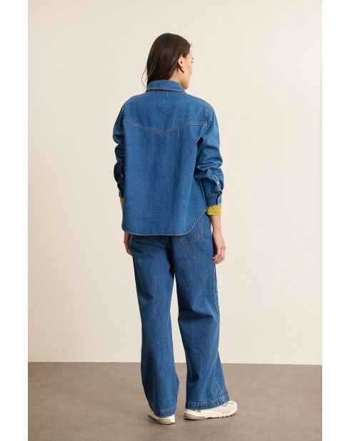 Chemise Becky bleue