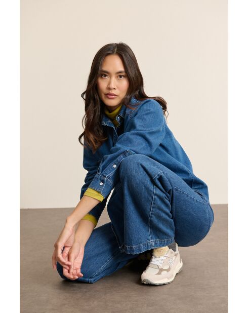 Chemise Becky bleue