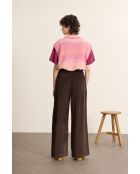 Braune Samthose Voltaire