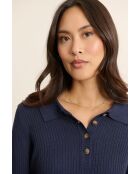 Binti marineblauer Pullover