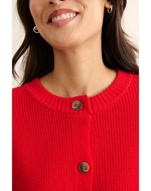 Gilet Bisou rouge