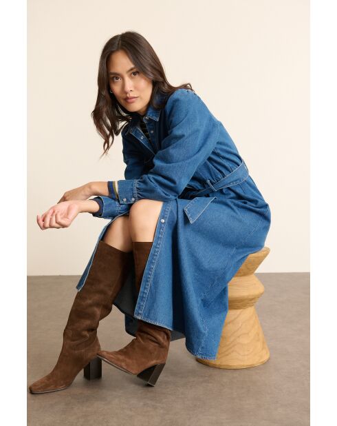 Vestido Babette azul