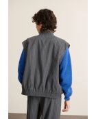 Graue brasilianische Wolljacke
