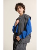 Graue brasilianische Wolljacke
