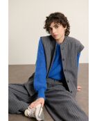 Graue brasilianische Wolljacke