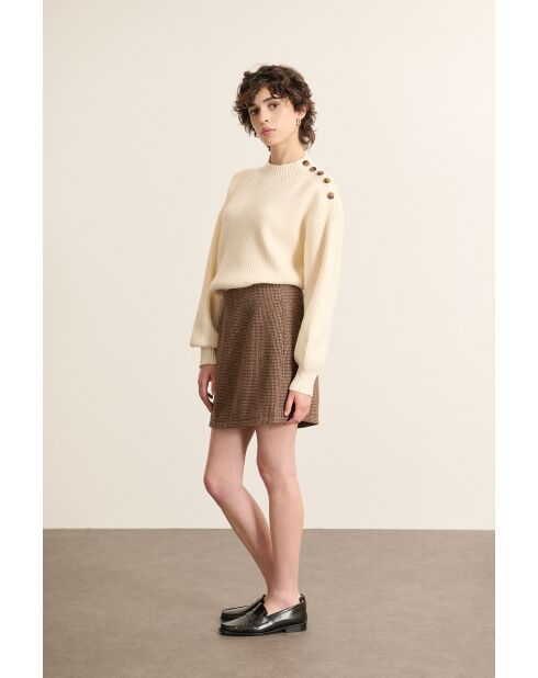 Pull Kimbo écru