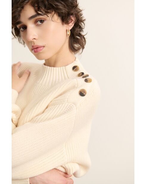 Pull Kimbo écru