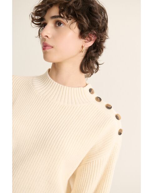 Pull Kimbo écru