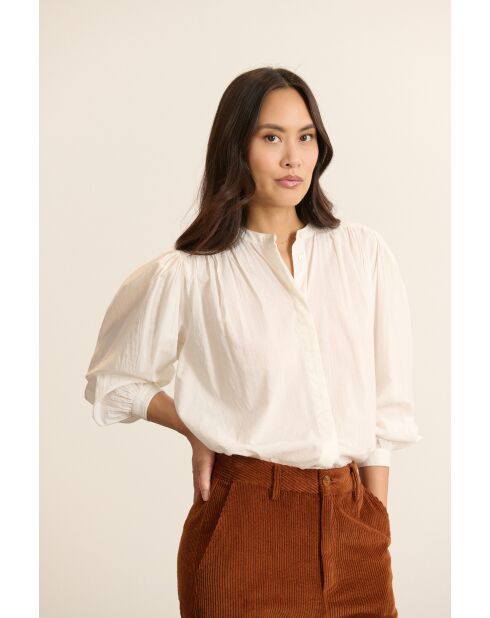 Blouse Ketty blanche