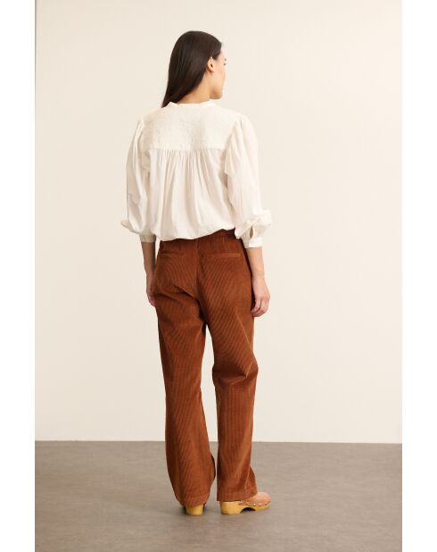 Blouse Ketty blanche