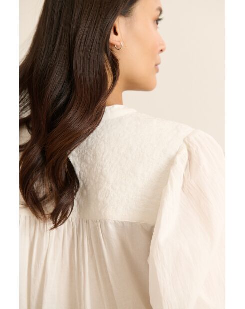 Blouse Ketty blanche
