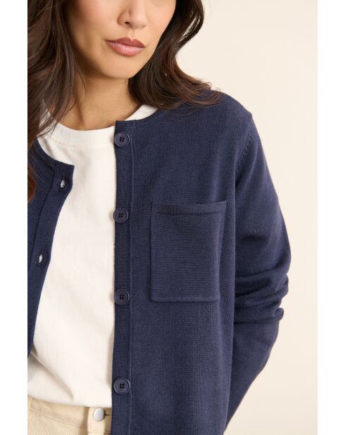 Gilet Tim marine