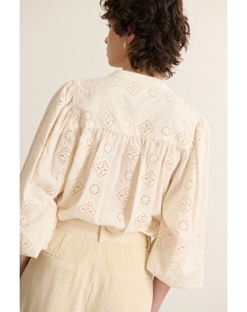 Blouse Ketty écrue