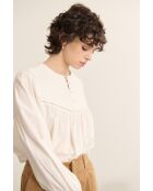 Blouse Berry blanche