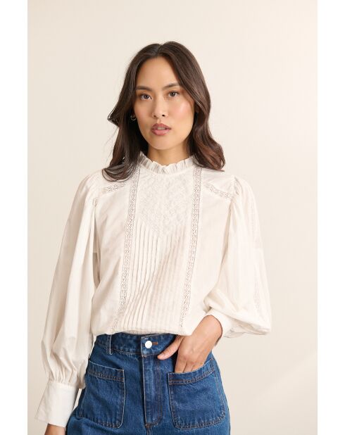 Blouse Bella blanche
