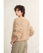 Gilet beige Biscotti