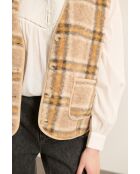 Gelbe Pola-Jacke