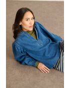 Blouse Bea bleue