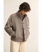 Manteau en laine Truffe bleu