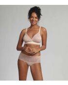 Soutien-gorge Coeur Croise feminin dentelle peau