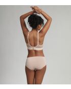 Soutien-gorge Coeur Croise feminin dentelle peau