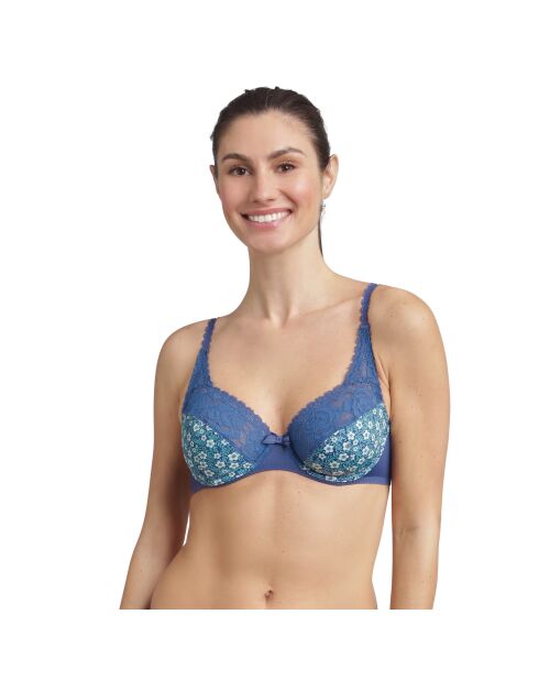 Soutien-gorge Flower Elegance jardin d'azur