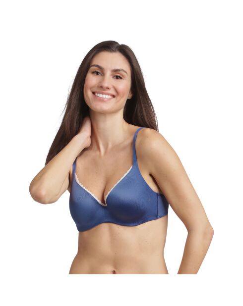Soutien-gorge 24h soft absolu bleu cobalt