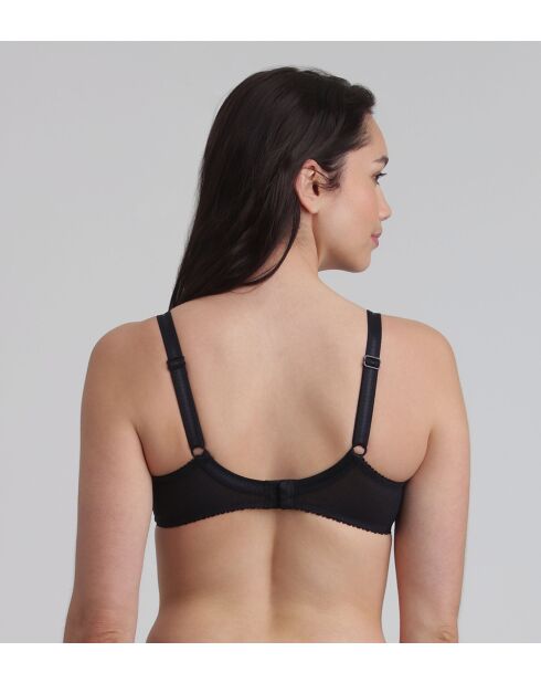Soutien-gorge Coeur Croise feminin micro noir