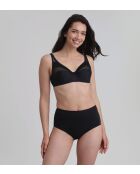 Soutien-gorge Coeur Croise feminin micro noir