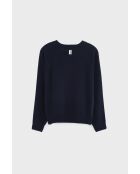 Laril marineblauer Strick
