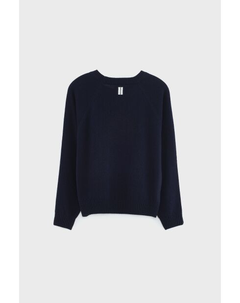 Laril marineblauer Strick