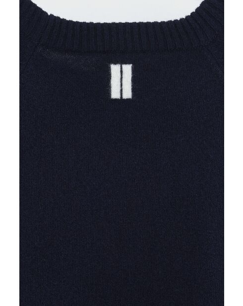 Laril marineblauer Strick