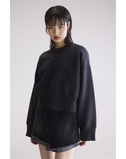 Sweat-shirt Slenni acier