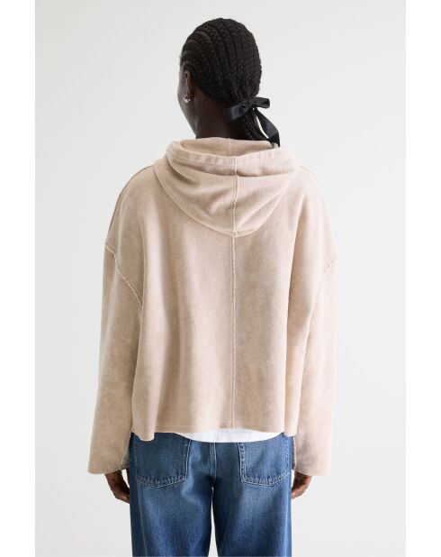 Sweat-shirt Fannel stone