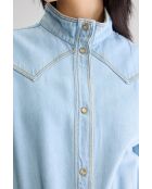 Robe Pakita lt blue bleach