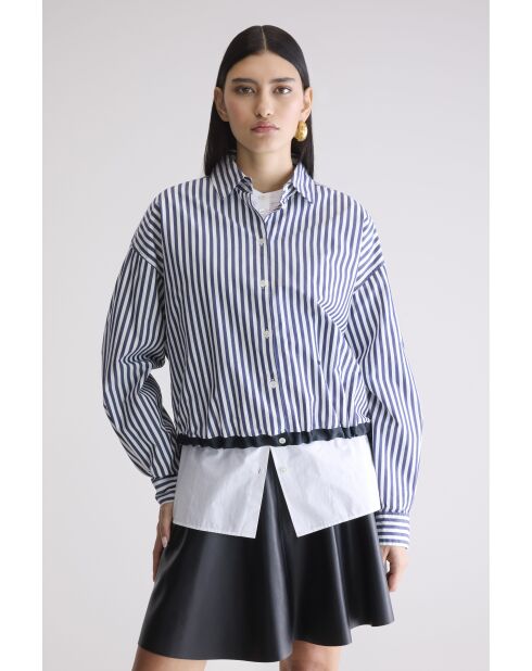 Chemise Glow stripe z