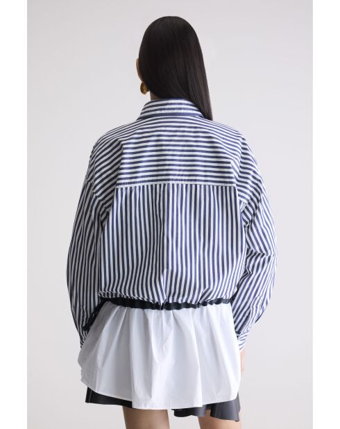 Chemise Glow stripe z