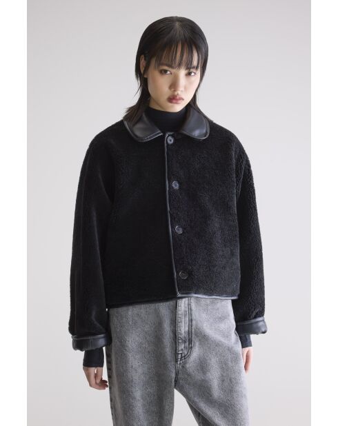 Schwarze Jacke Josh