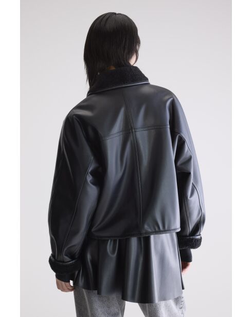 Schwarze Jacke Josh