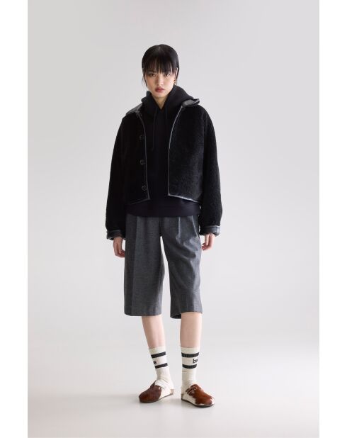 Schwarze Jacke Josh