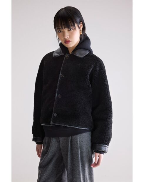 Schwarze Jacke Josh