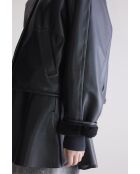 Schwarze Jacke Josh