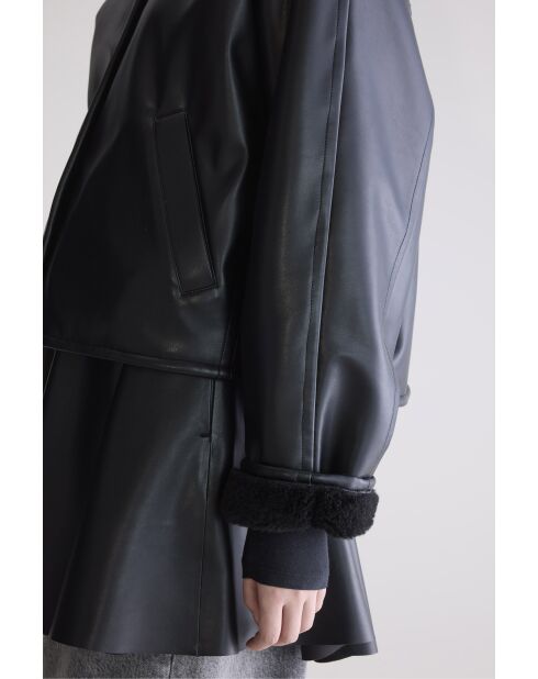 Schwarze Jacke Josh