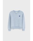 Sweat-shirt Fanzi chambray