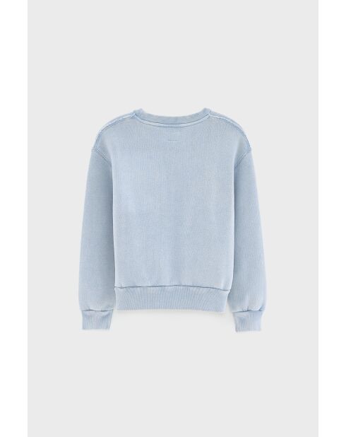 Sweat-shirt Fanzi chambray